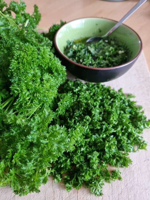 Petersilien-Gremolata